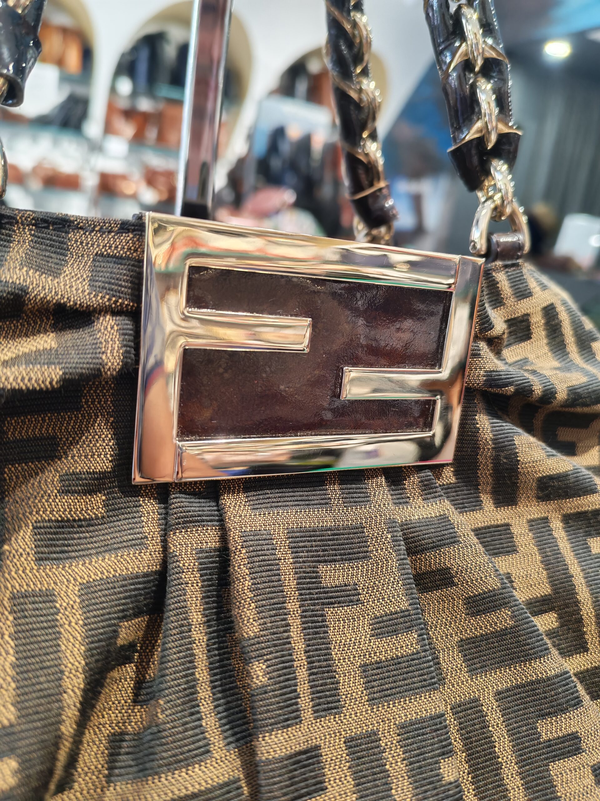 Borsa tote Mia - Fendi - immagine 3